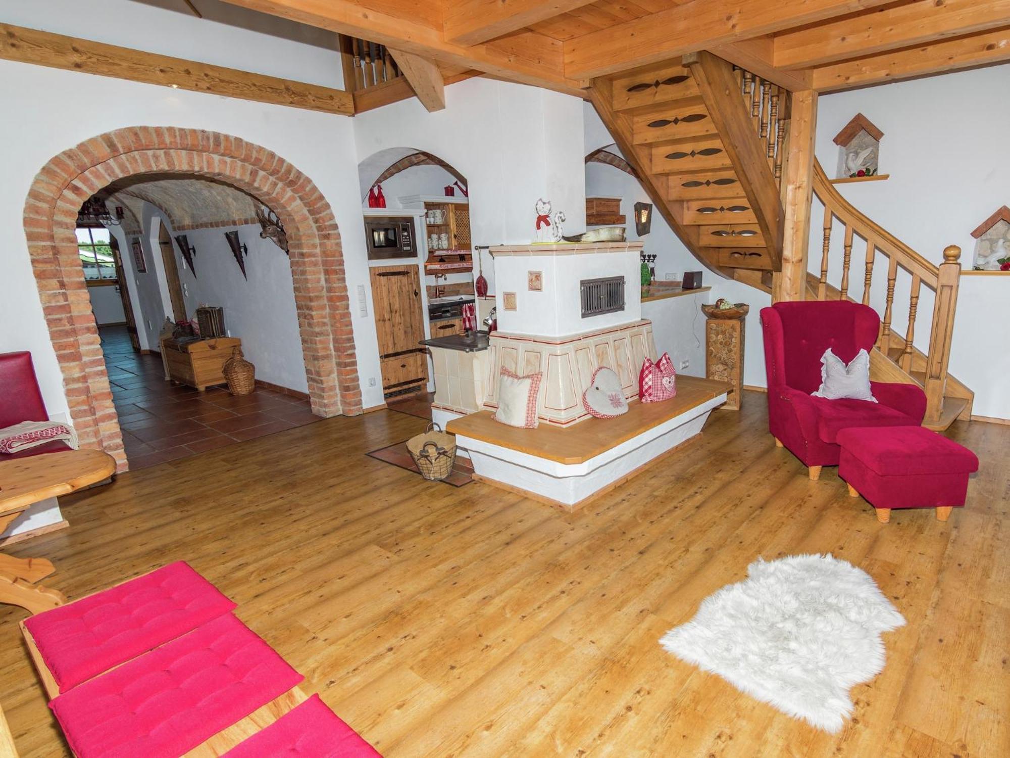 Alluring Holiday Home In Ubersee With Whirlpool Bagian luar foto